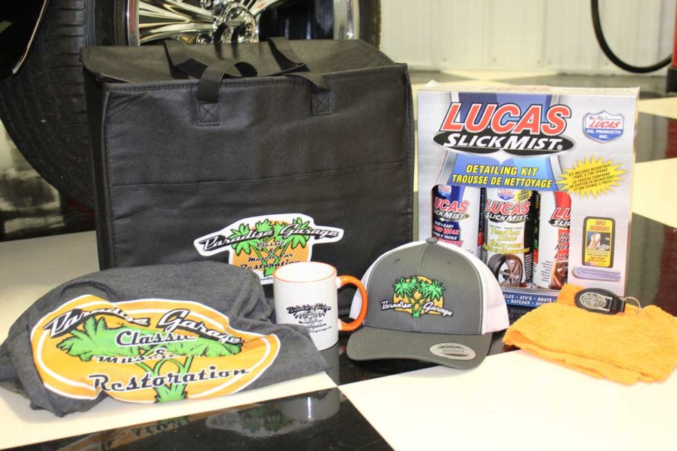 Swag Bag Paradise Garage